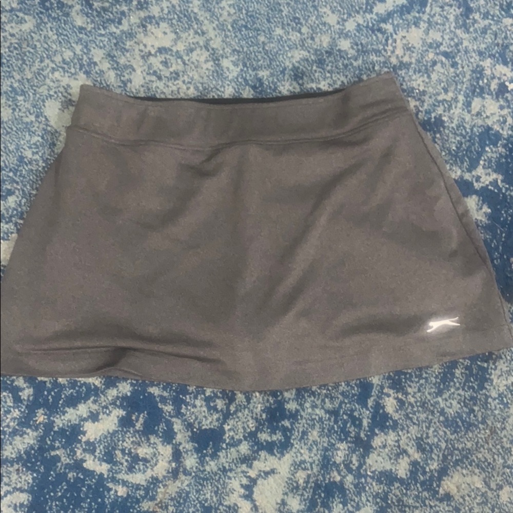 Slazenger Gray A-Line Mini Athletic Skirt Golf Tennis Pickleball